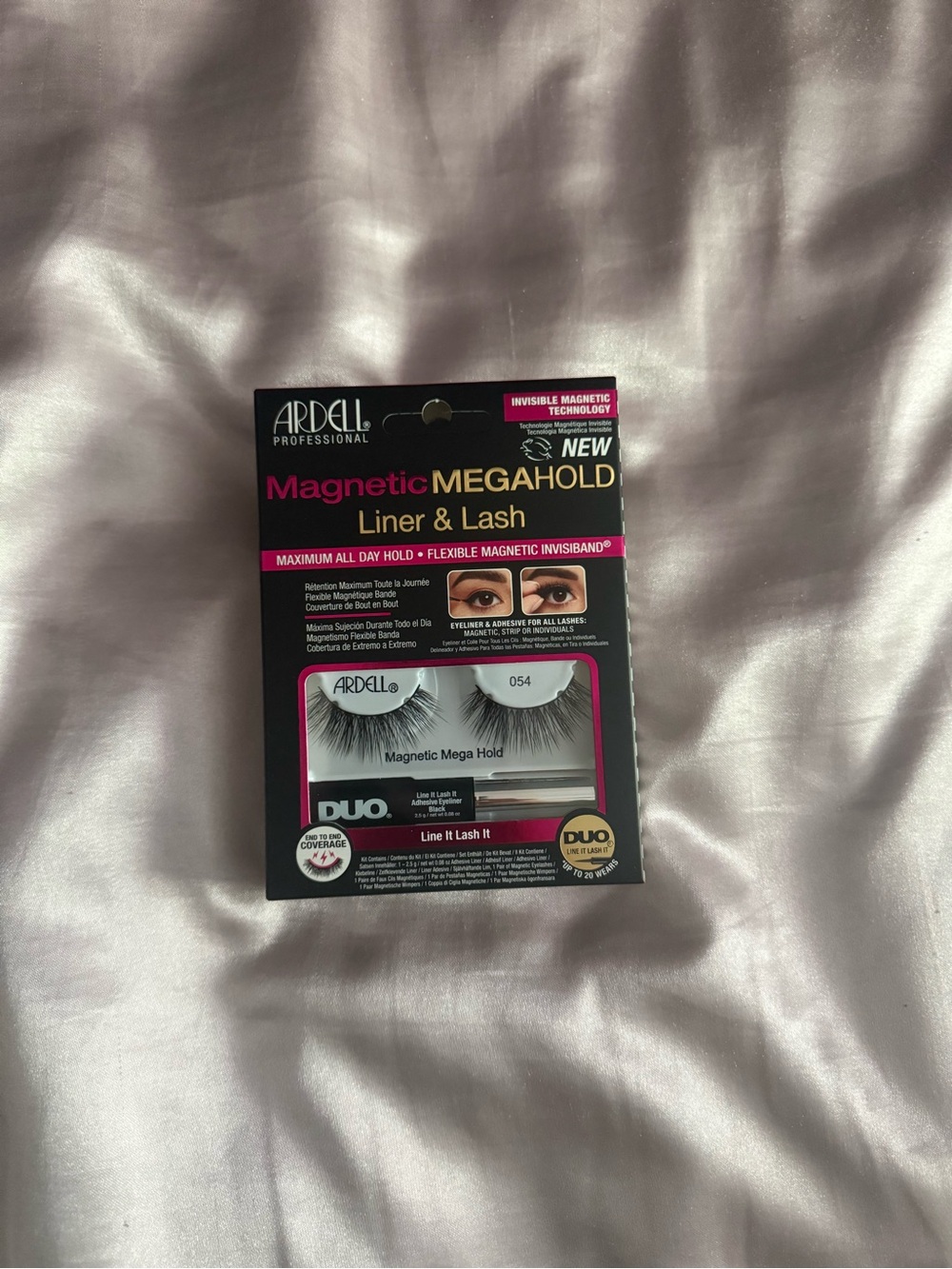 Ardell Magnetic Mega Hold Liner & Lash - Black and Pink Accent